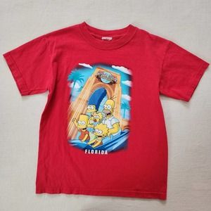Vintage Simpsons Universal Studios Tee kids 10/12